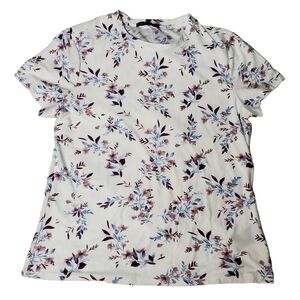 SUZY Shier Short Sleeve Floral Top